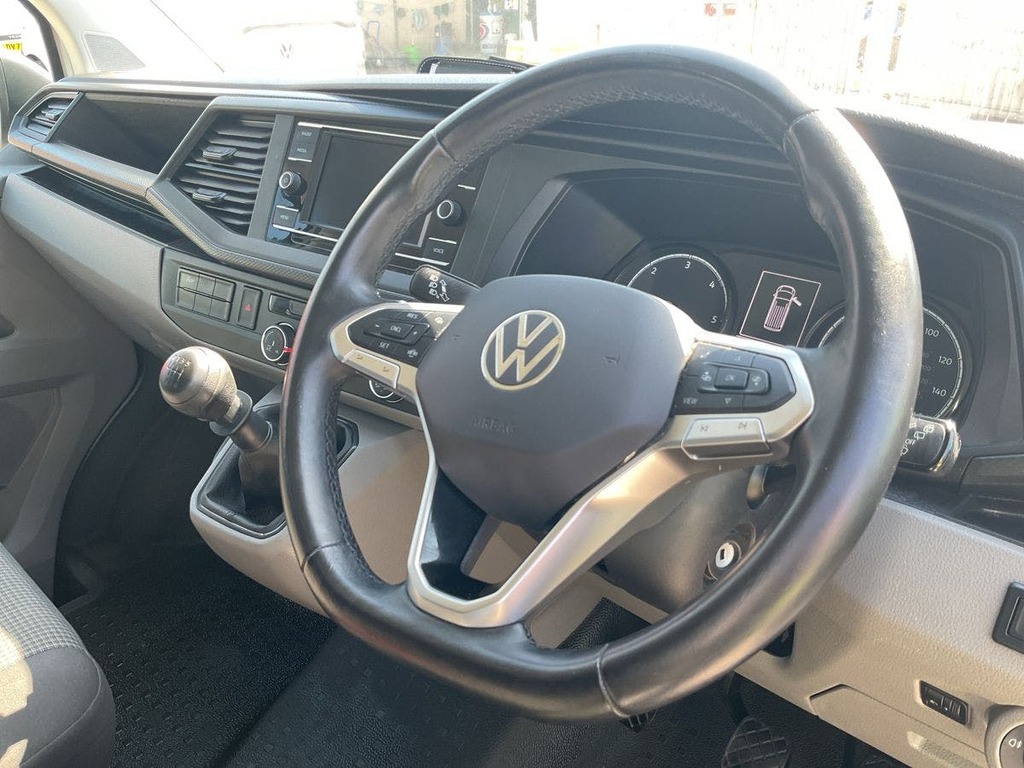 Volkswagen Transporter 2.0 Tdi T30 Startline Kombi Double Cab GJ72VUK White #5
