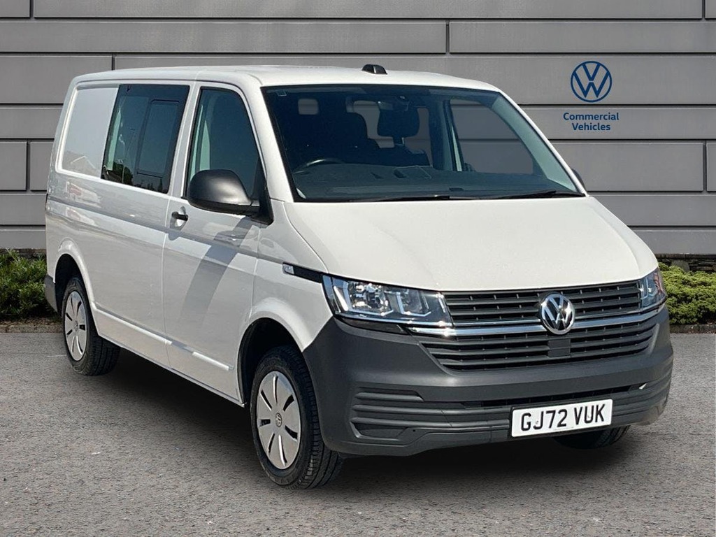 Volkswagen Transporter 2.0 Tdi T30 Startline Kombi Double Cab White