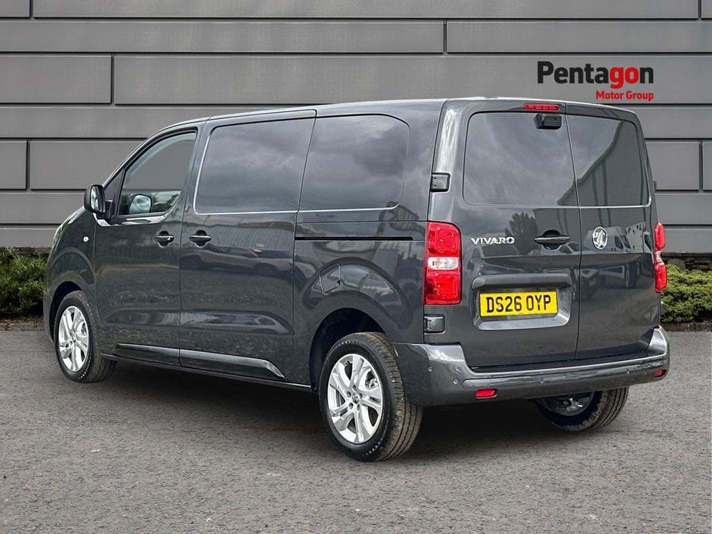 Vauxhall Vivaro 2.2 Turbo D 150 Pro H1 Van DS26OYP Grey #2
