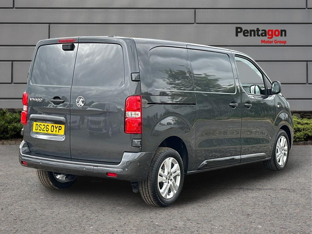 Vauxhall Vivaro 2.2 Turbo D 150 Pro H1 Van DS26OYP Grey #4