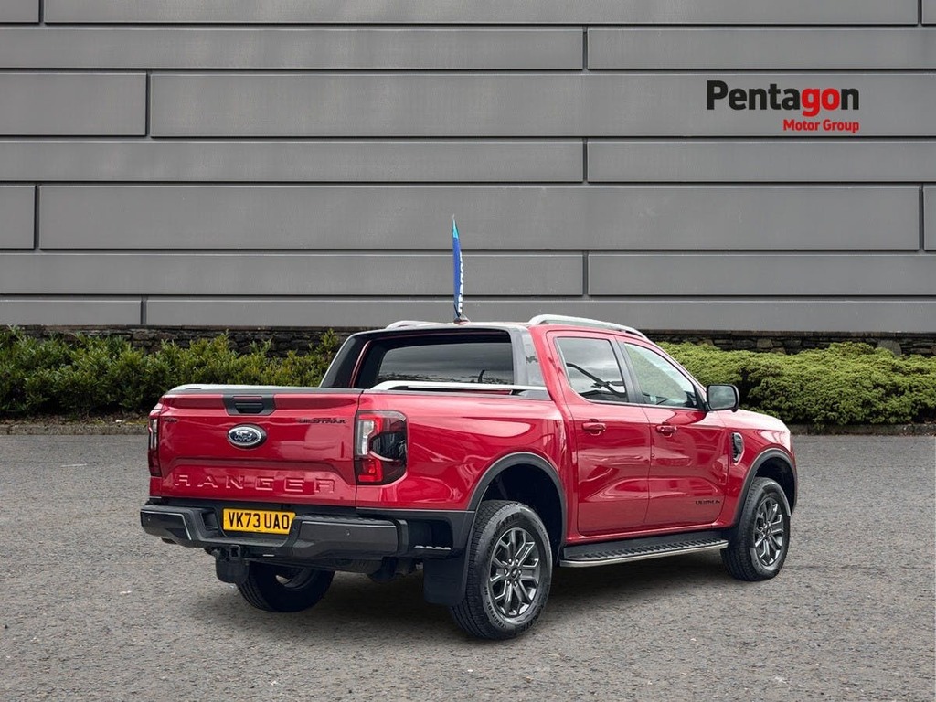 Ford Ranger 2.0 Td Ecoblue Wildtrak Pickup Double Cab Dies VK73UAO Red #4