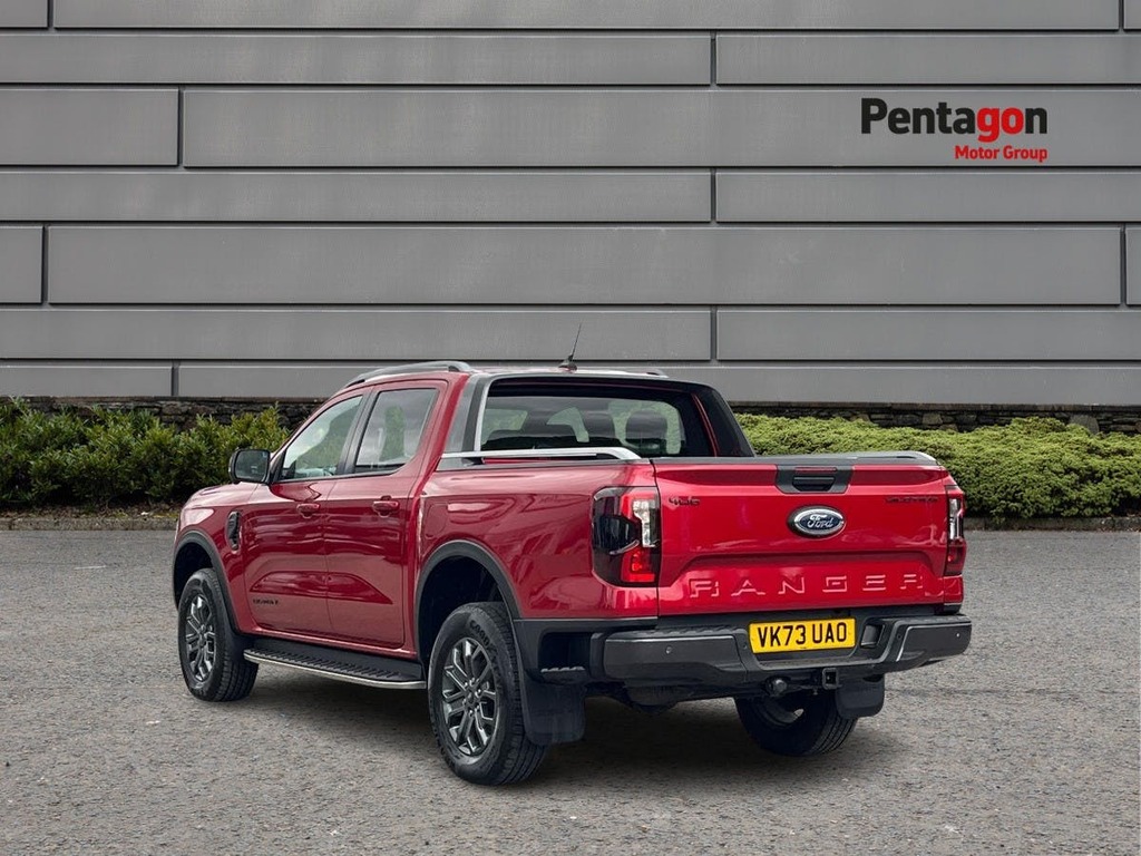 Ford Ranger 2.0 Td Ecoblue Wildtrak Pickup Double Cab Dies VK73UAO Red #2