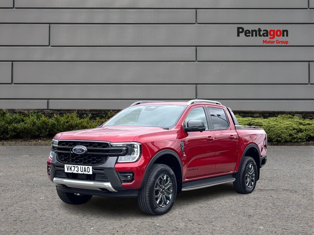 Ford Ranger 2.0 Td Ecoblue Wildtrak Pickup Double Cab Dies VK73UAO Red #3