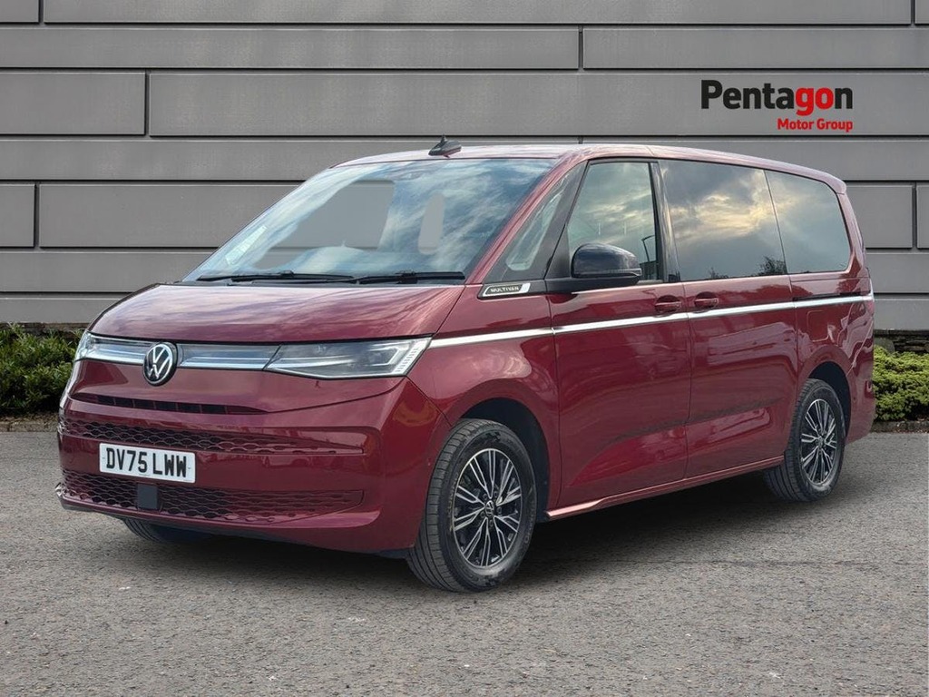 Volkswagen Multivan 2.0 Tdi Style Long Mpv Dsg Euro 6 Ss DV75LWW Red #3