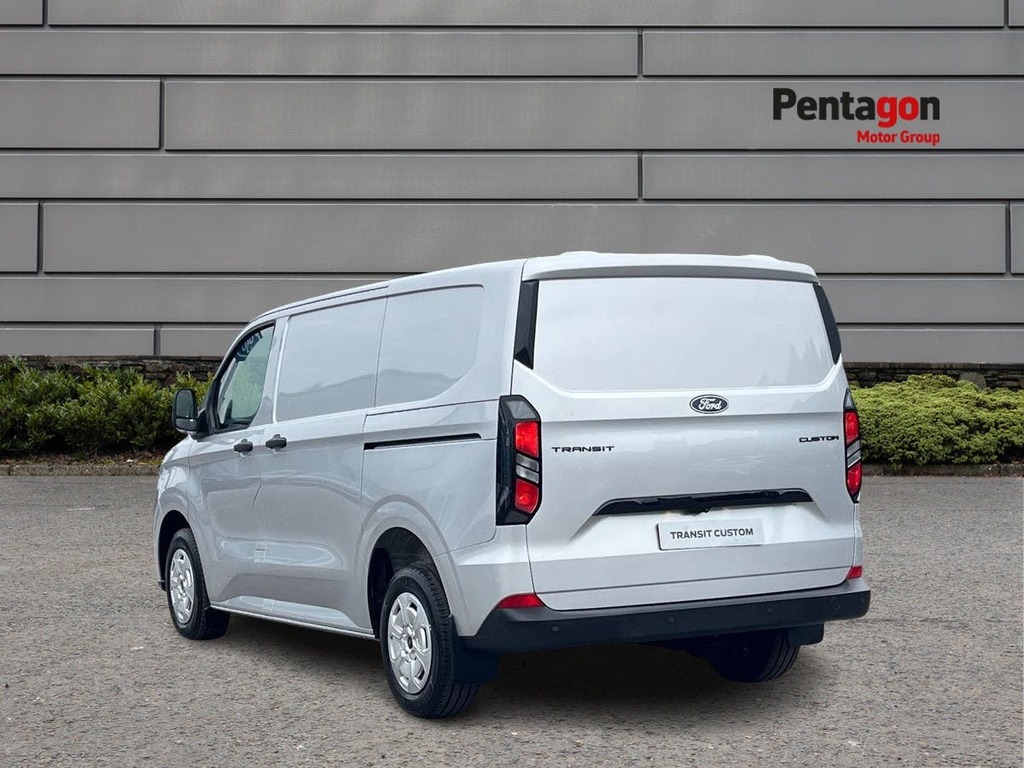 Ford Transit Custom 2.0 300 Ecoblue Trend Panel Van L1 MT26PVF Silver #2