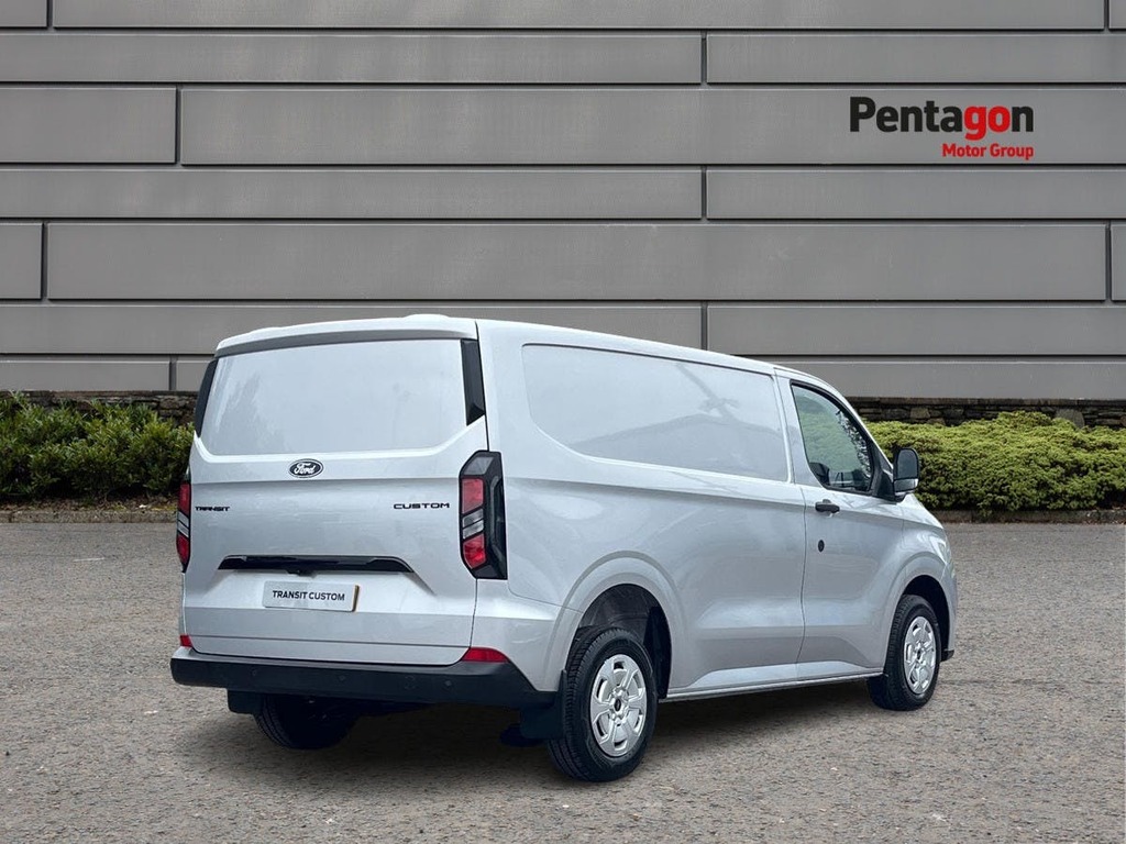 Ford Transit Custom 2.0 300 Ecoblue Trend Panel Van L1 MT26PVF Silver #4