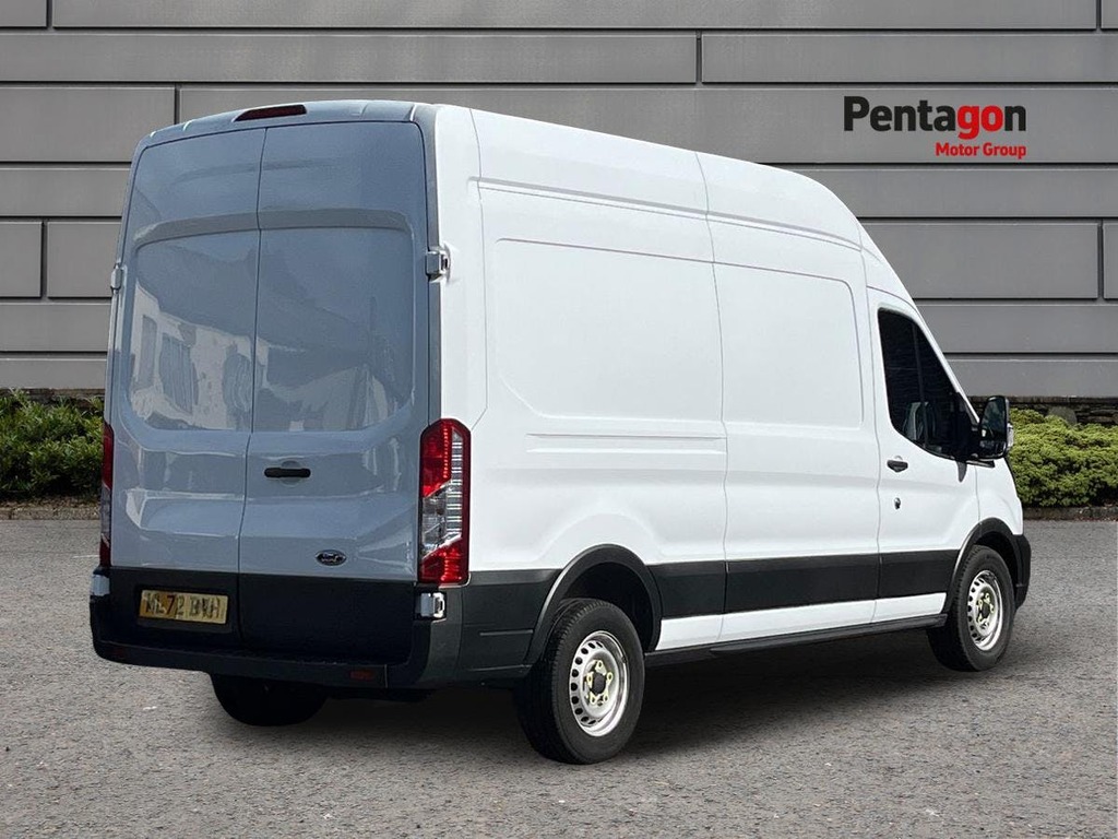 Ford Transit Custom 2.0 350 Ecoblue Mhev Leader Panel Van M ML72BVH White #4