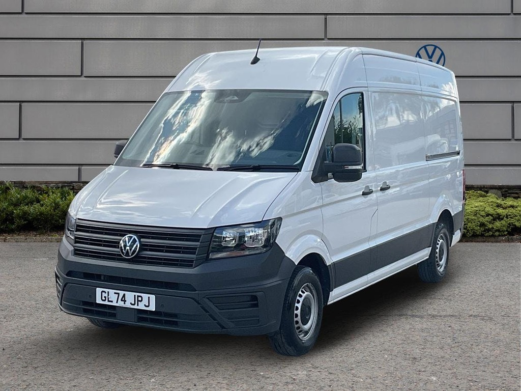 Volkswagen Crafter 2.0 Tdi Cr35 Commerce Panel Van GL74JPJ White #3