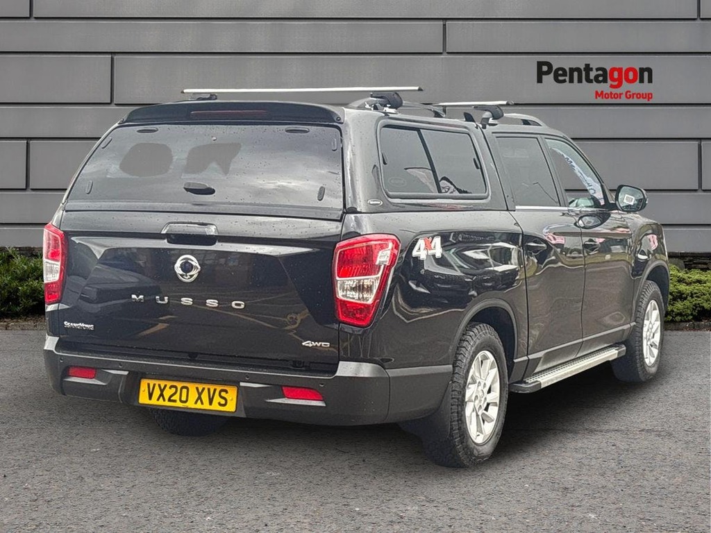 SsangYong Musso 2.2D Rhino Pickup Double Cab 4Wd L Black #4