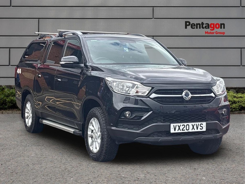 SsangYong Musso 2.2D Rhino Pickup Double Cab 4Wd L Black