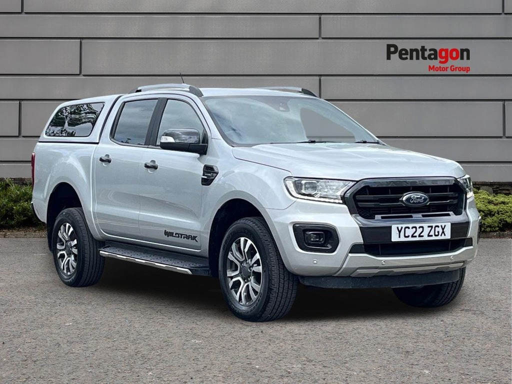 Ford Ranger 2.0 Ecoblue Wildtrak Pickup Double Cab Silver