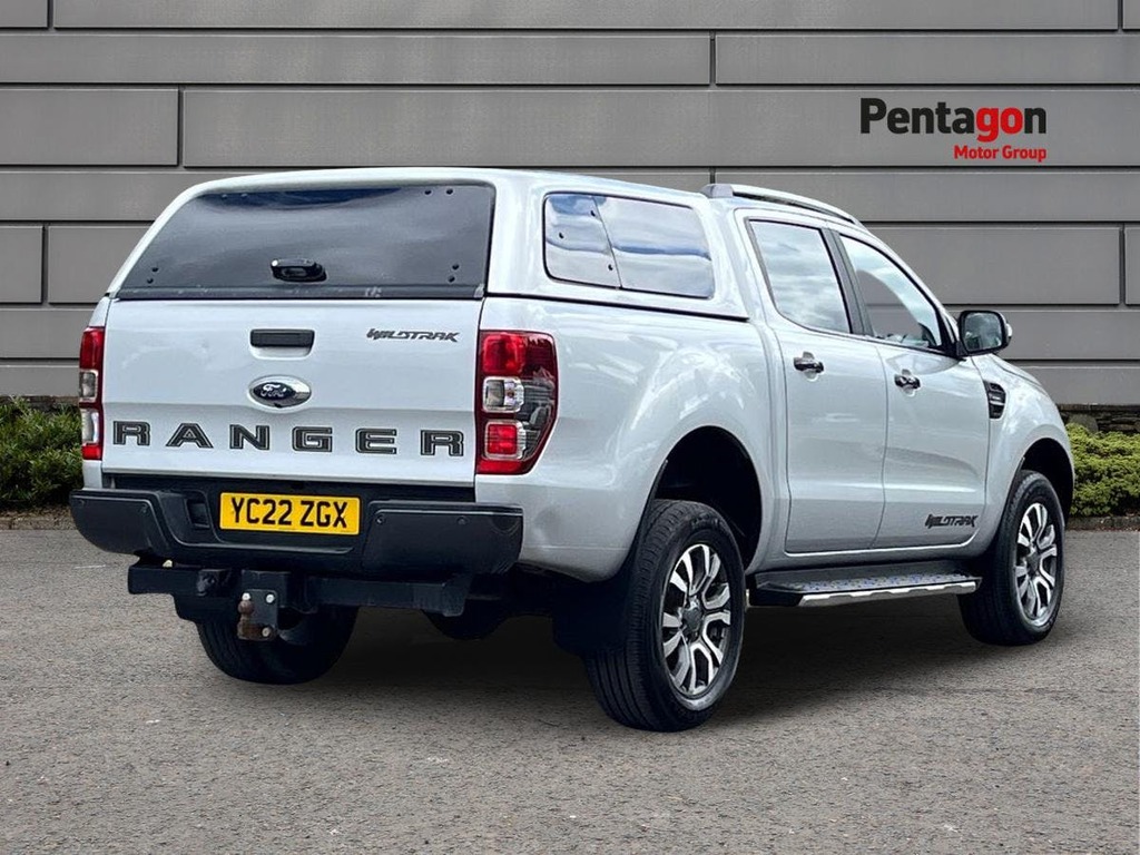 Ford Ranger 2.0 Ecoblue Wildtrak Pickup Double Cab YC22ZGX Silver #4