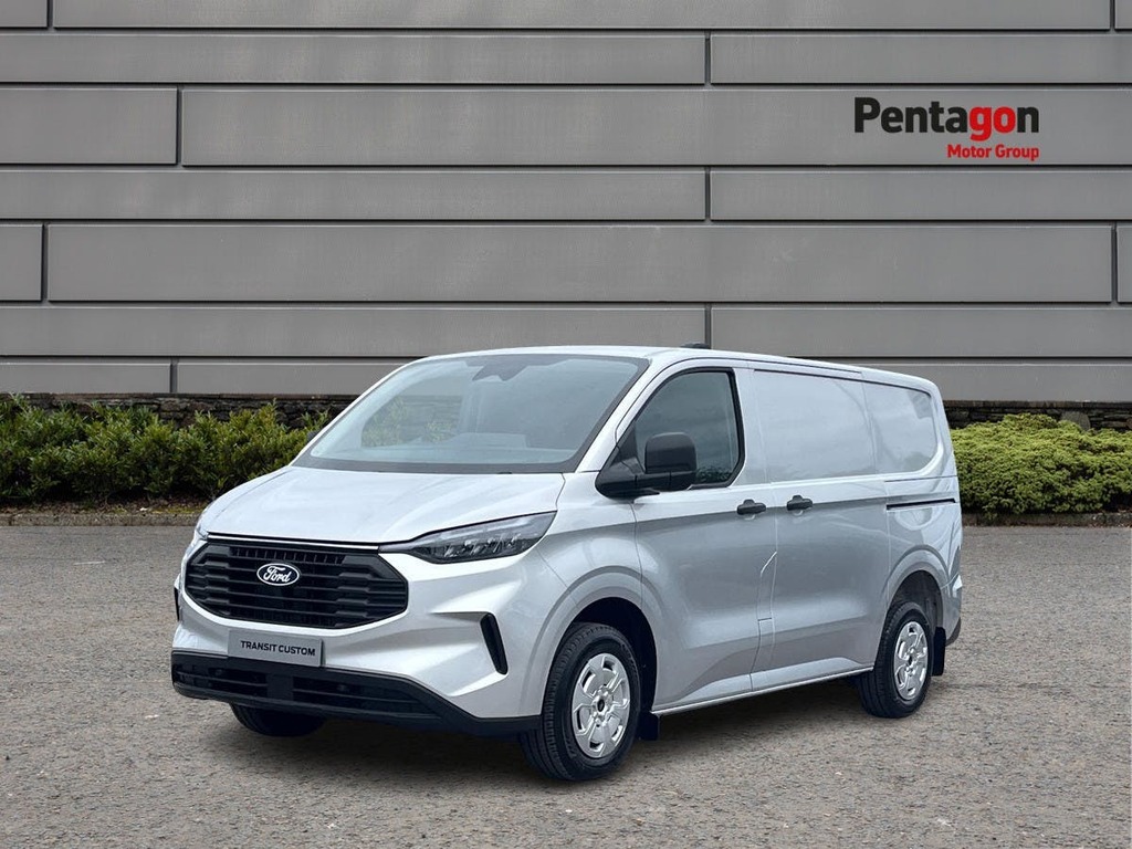 Ford Transit Custom 2.0 300 Ecoblue Trend Panel Van L1 Silver #3