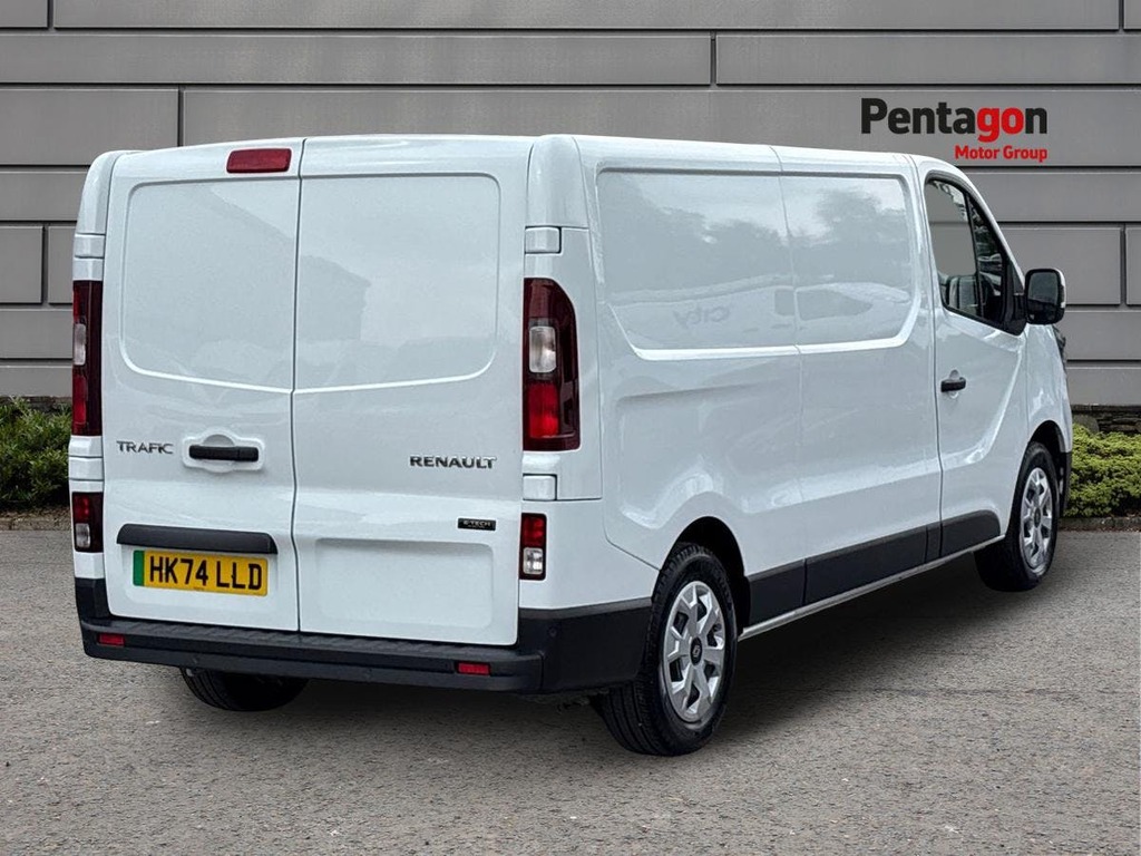 Renault Trafic Ll30 52Kwh Advance Panel Van L2 HK74LLD White #4