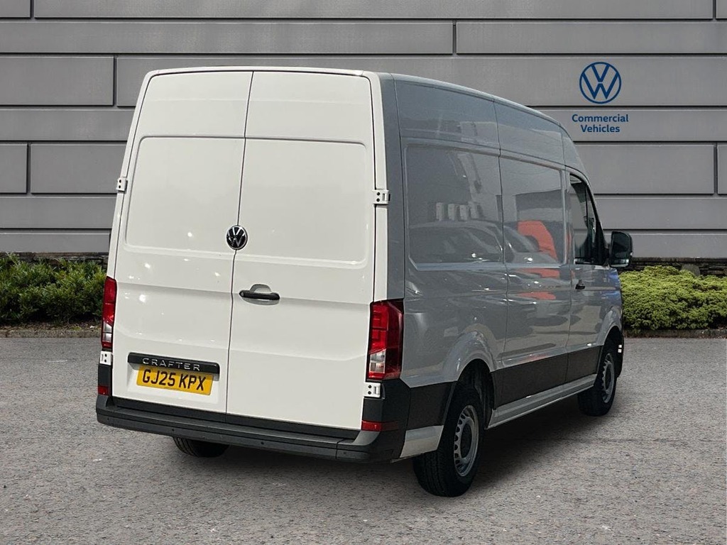 Volkswagen Crafter 2.0 Tdi Cr35 Commerce Panel Van GJ25KPX White #4