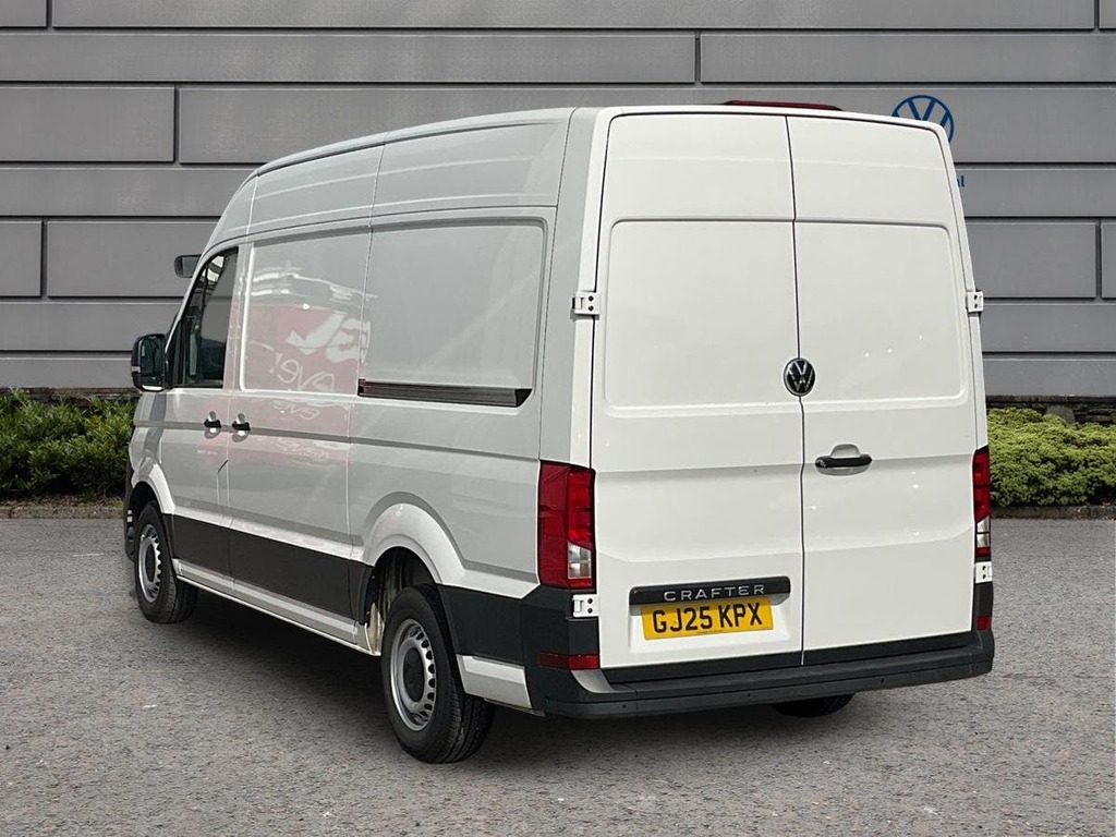 Volkswagen Crafter 2.0 Tdi Cr35 Commerce Panel Van GJ25KPX White #2