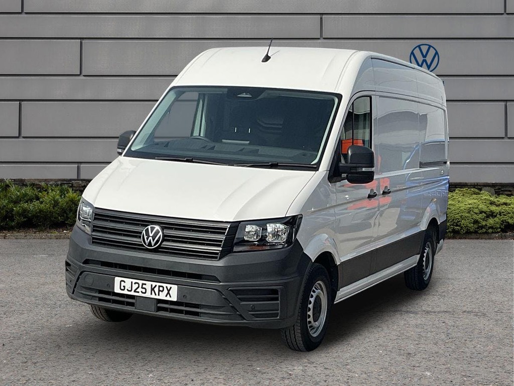 Volkswagen Crafter 2.0 Tdi Cr35 Commerce Panel Van GJ25KPX White #3