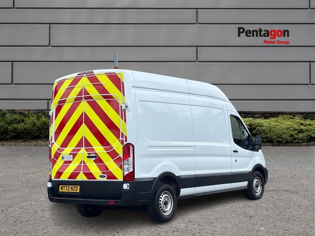 Ford Transit Custom 2.0 350 Ecoblue Mhev Leader Panel Van M MT72NZD White #4
