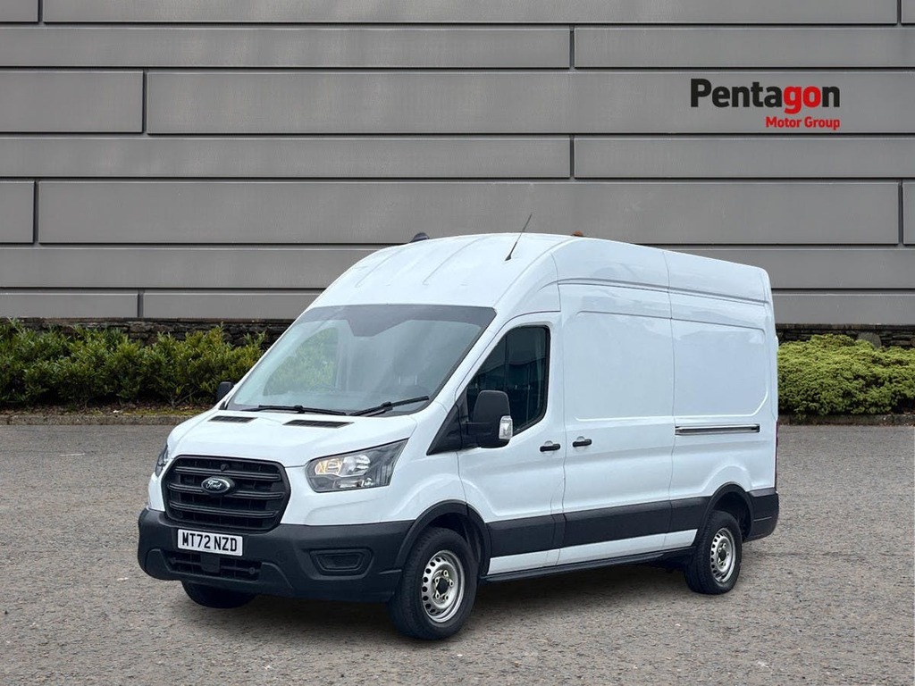 Ford Transit Custom 2.0 350 Ecoblue Mhev Leader Panel Van M MT72NZD White #3