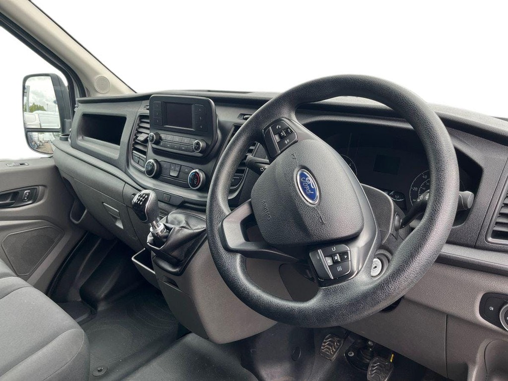 Ford Transit Custom 2.0 350 Ecoblue Mhev Leader Panel Van M MT72NZD White #5