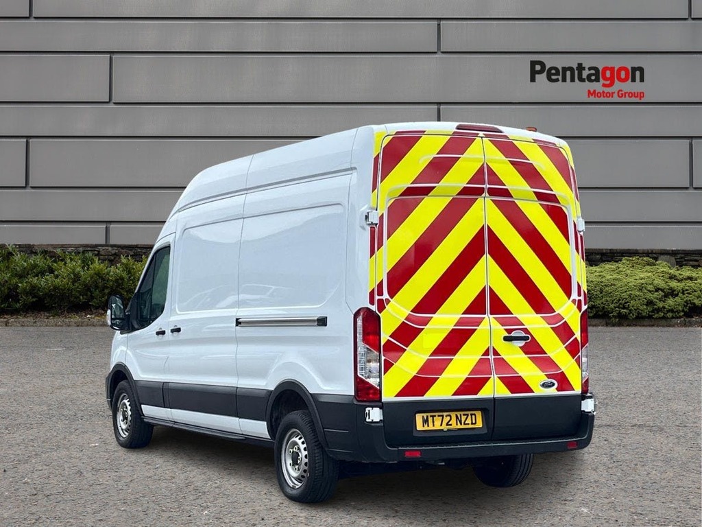 Ford Transit Custom 2.0 350 Ecoblue Mhev Leader Panel Van M MT72NZD White #2