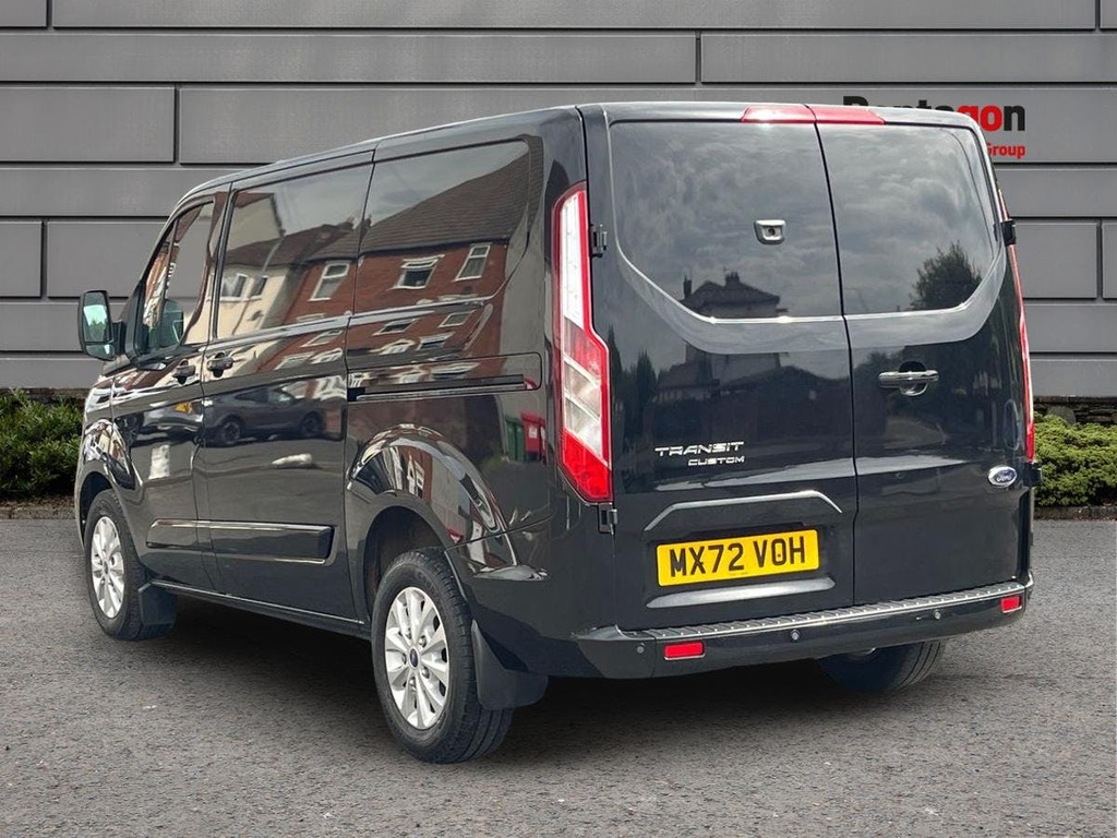 Ford Transit Custom 2.0 280 Ecoblue Limited Panel Van MX72VOH Black #2