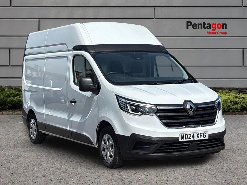 Renault Trafic 2.0 Dci Blue Lh30 Advance Panel Van Man White