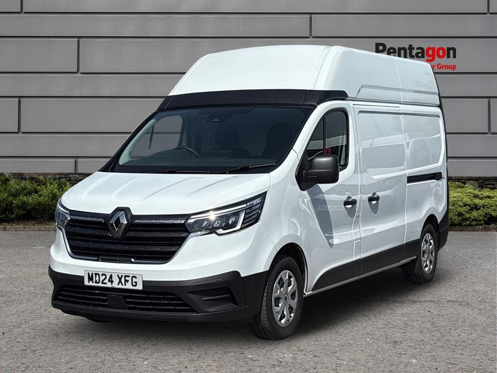Renault Trafic 2.0 Dci Blue Lh30 Advance Panel Van Man MD24XFG White #3