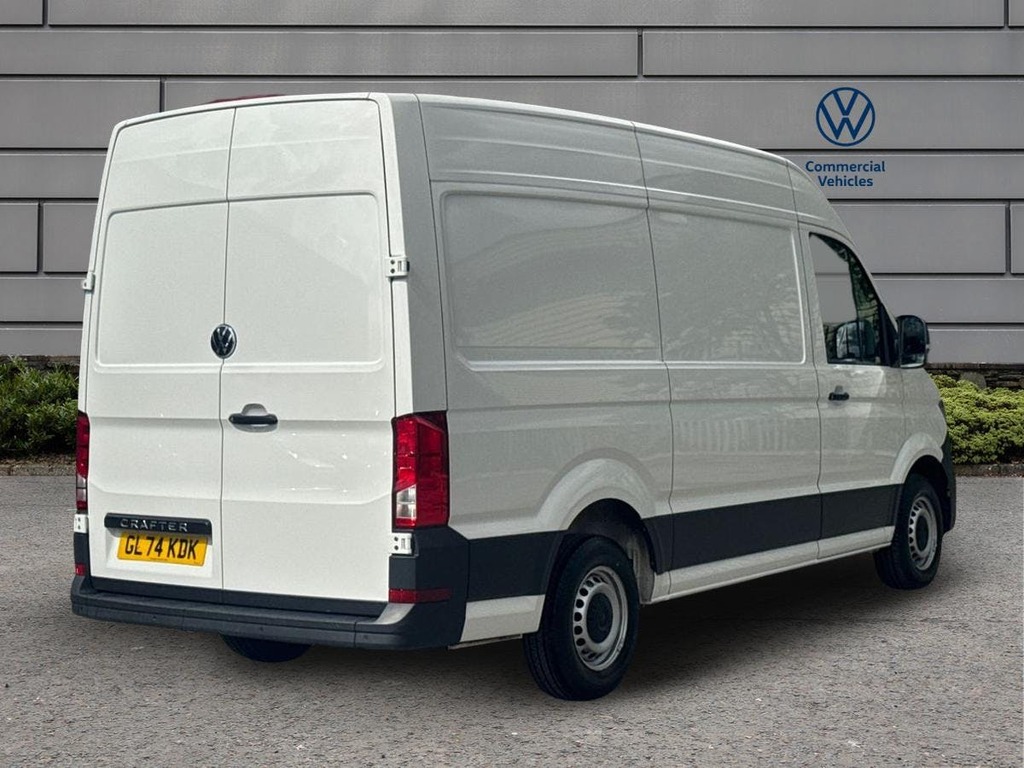 Volkswagen Crafter 2.0 Tdi Cr35 Commerce Panel Van GL74KDK White #4