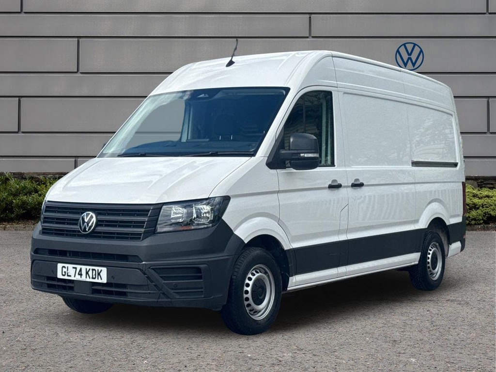 Volkswagen Crafter 2.0 Tdi Cr35 Commerce Panel Van GL74KDK White #3