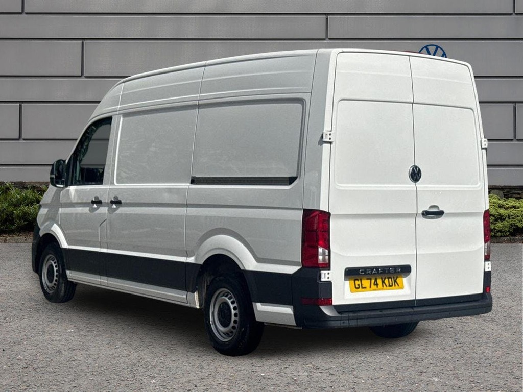 Volkswagen Crafter 2.0 Tdi Cr35 Commerce Panel Van GL74KDK White #2
