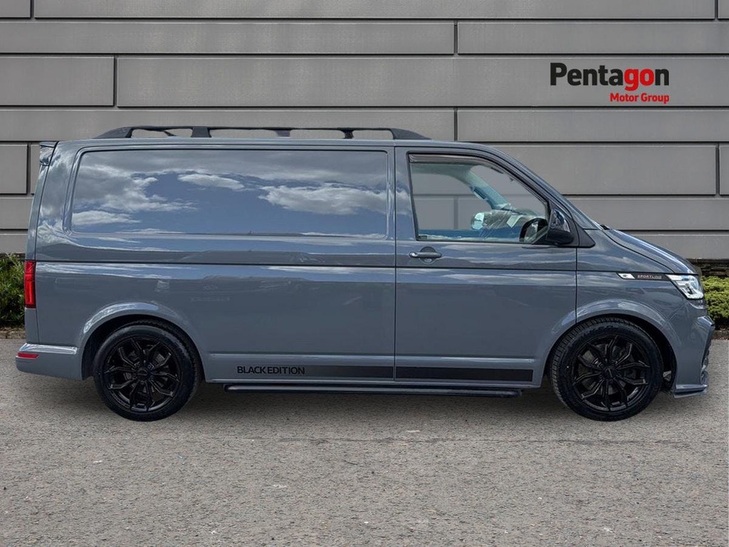 Volkswagen Transporter Sportline Panel Van T6.1 150Hp 4Motion Swb Tailgate Highline Blue #11
