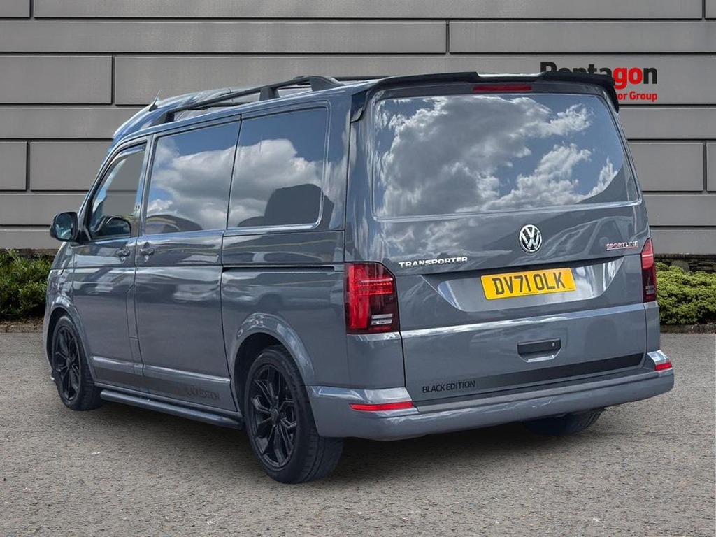 Volkswagen Transporter Sportline Panel Van T6.1 150Hp 4Motion Swb Tailgate Highline Blue #2