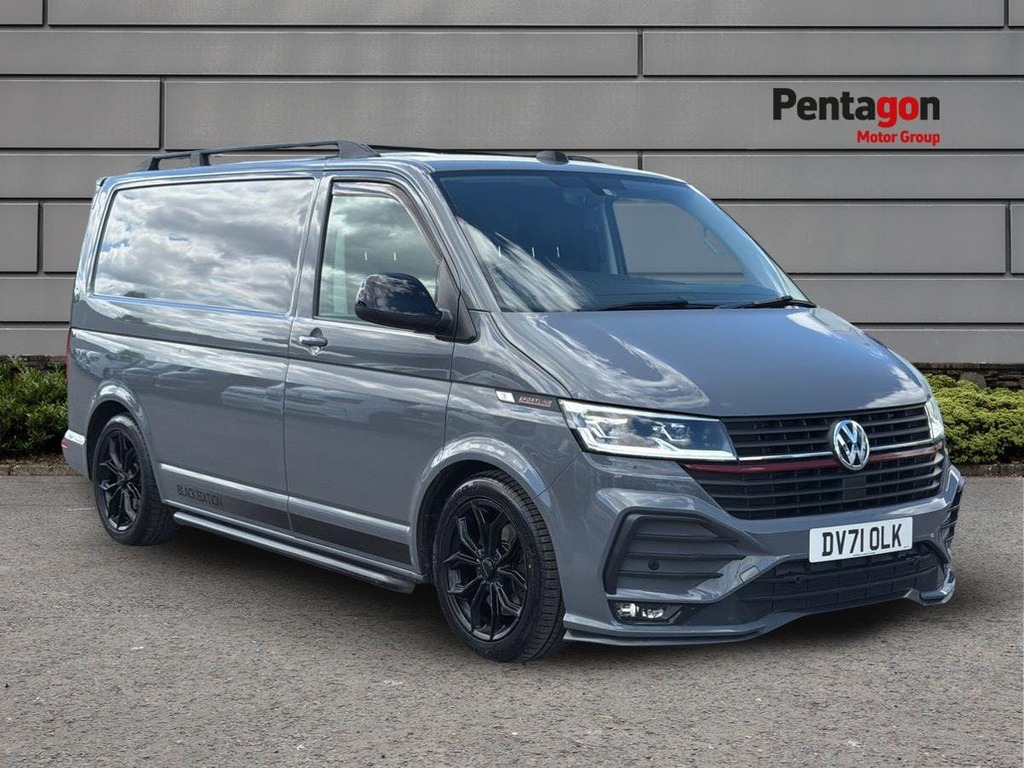 Volkswagen Transporter Sportline Panel Van T6.1 150Hp 4Motion Swb Tailgate Highline Blue #1