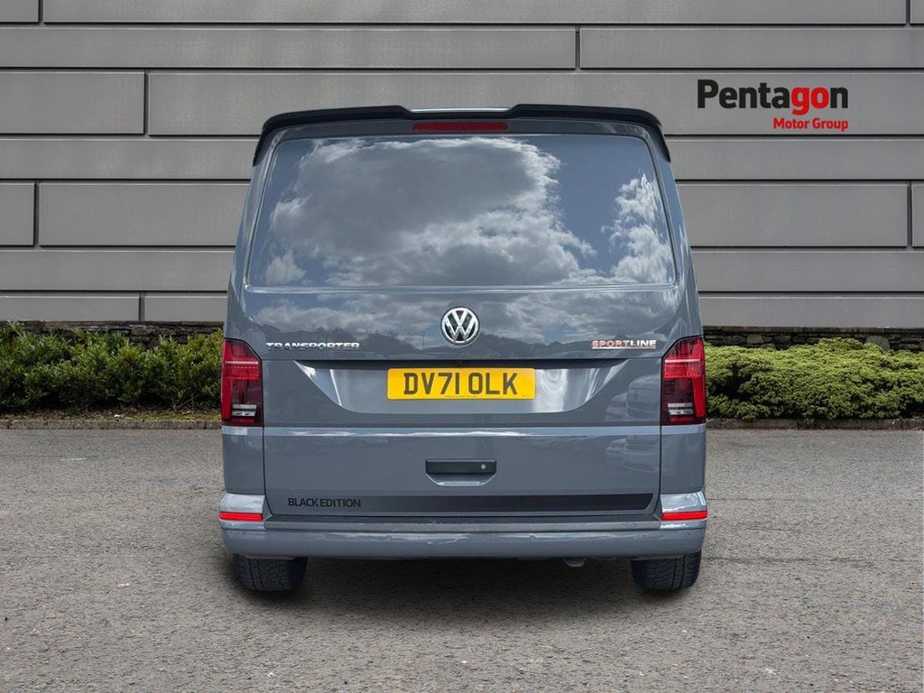 Volkswagen Transporter Sportline Panel Van T6.1 150Hp 4Motion Swb Tailgate Highline Blue #14