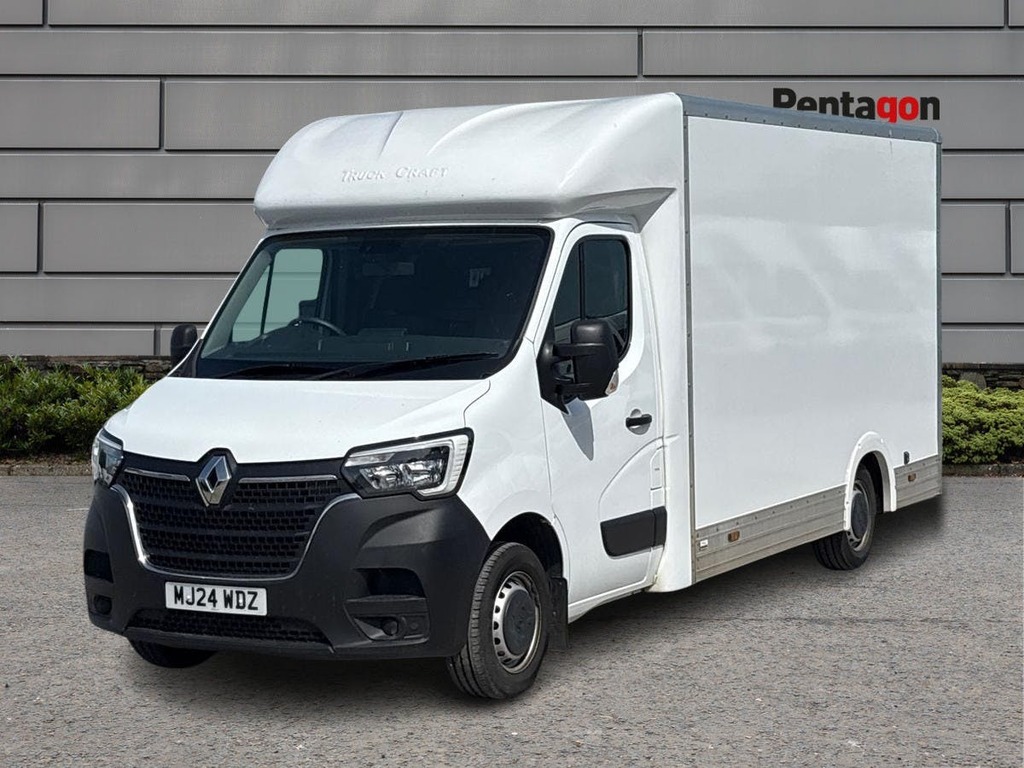 Renault Master 2.3 Dci Energy 35 Start Platform Cab Ma MJ24WDZ White #3
