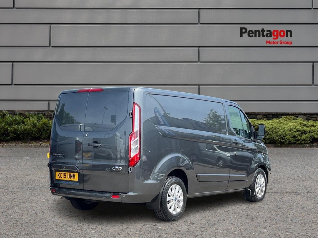 Ford Transit Custom 2.0 280 Ecoblue Limited Panel Van KC19UMM Grey #4