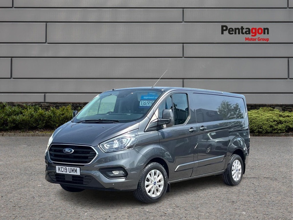 Ford Transit Custom 2.0 280 Ecoblue Limited Panel Van KC19UMM Grey #3