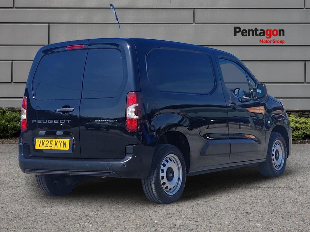 Peugeot Partner 1.5 Bluehdi 1000 Professional Plus Standard Panel VK25KYW Black #4
