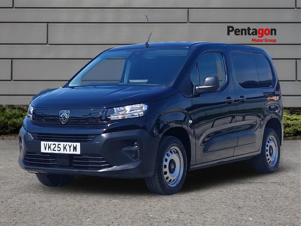 Peugeot Partner 1.5 Bluehdi 1000 Professional Plus Standard Panel VK25KYW Black #3