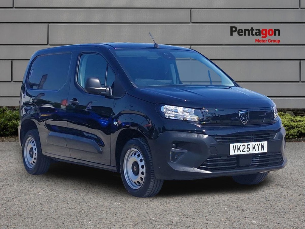 Peugeot Partner 1.5 Bluehdi 1000 Professional Plus Standard Panel Black