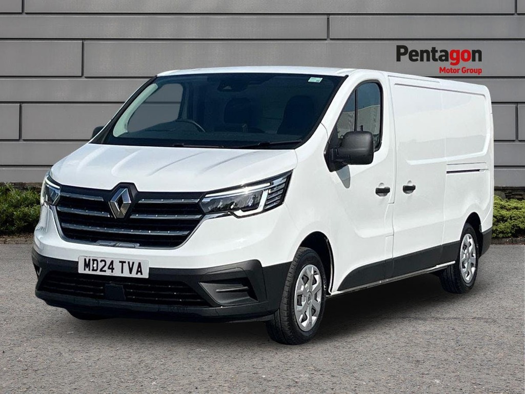 Renault Trafic 2.0 Dci Blue Ll30 Advance Panel Van Man MD24TVA White #3