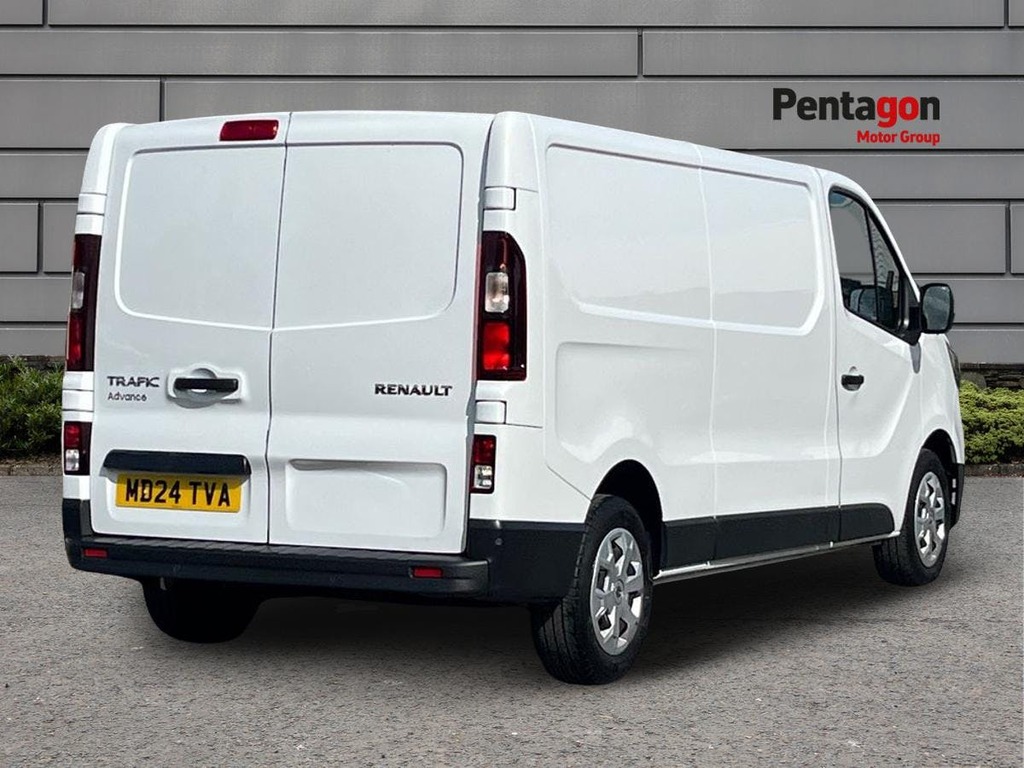 Renault Trafic 2.0 Dci Blue Ll30 Advance Panel Van Man MD24TVA White #4