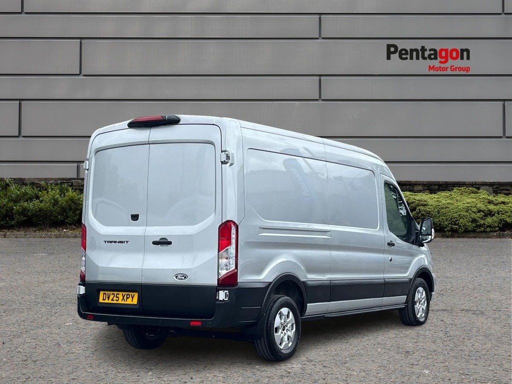 Ford Transit Custom 2.0 350 Ecoblue Limited Panel Van Manua DV25XPY Silver #4