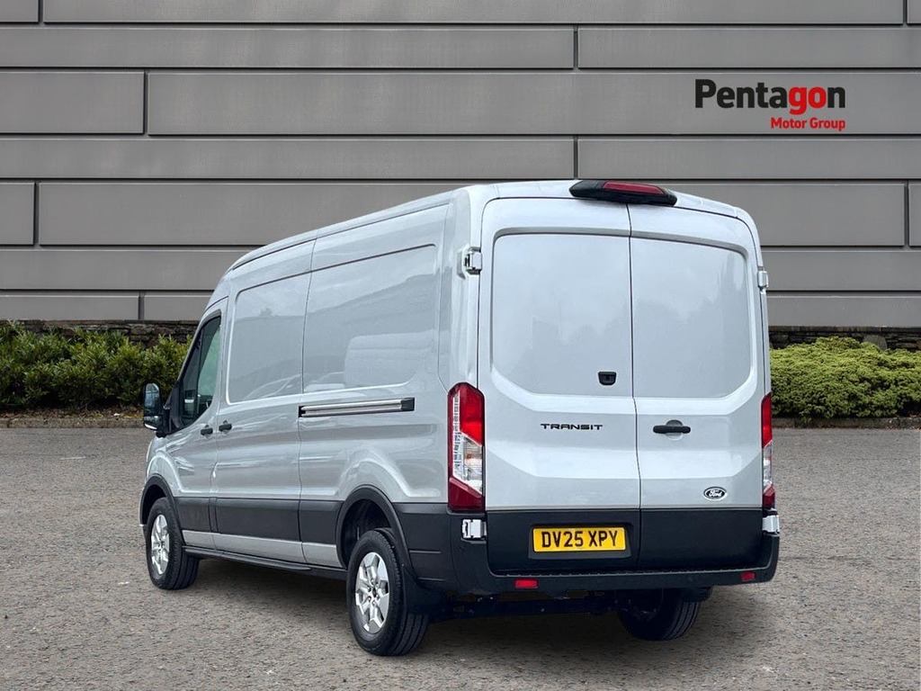 Ford Transit Custom 2.0 350 Ecoblue Limited Panel Van Manua DV25XPY Silver #2