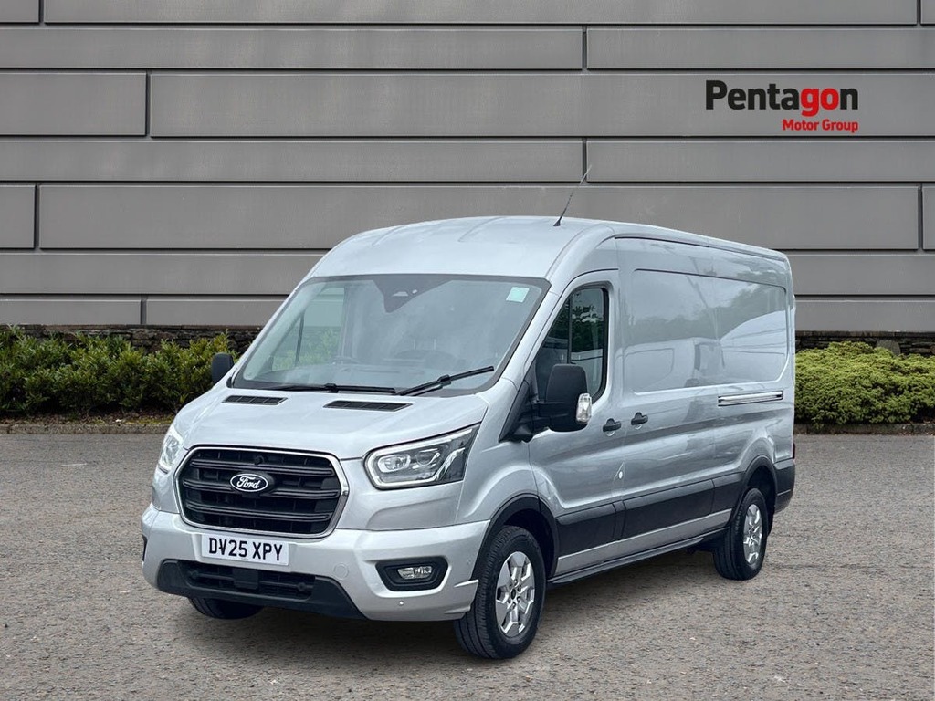 Ford Transit Custom 2.0 350 Ecoblue Limited Panel Van Manua DV25XPY Silver #3