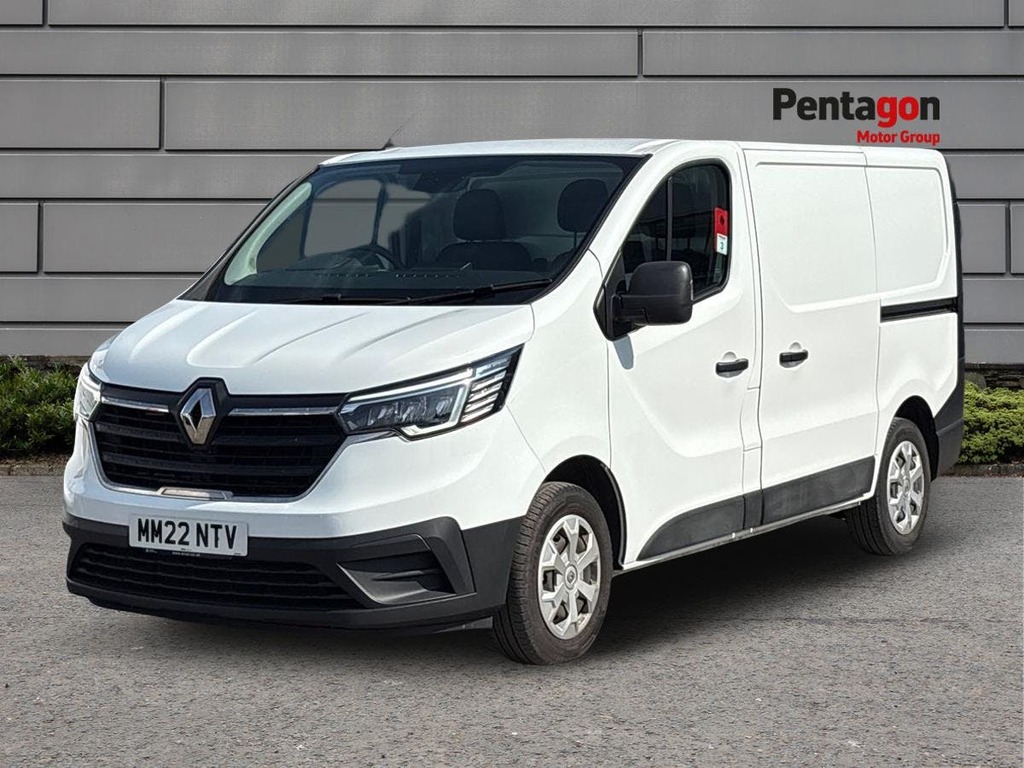 Renault Trafic 2.0 Dci Blue Sl28 Business Panel Van Ma MM22NTV White #3