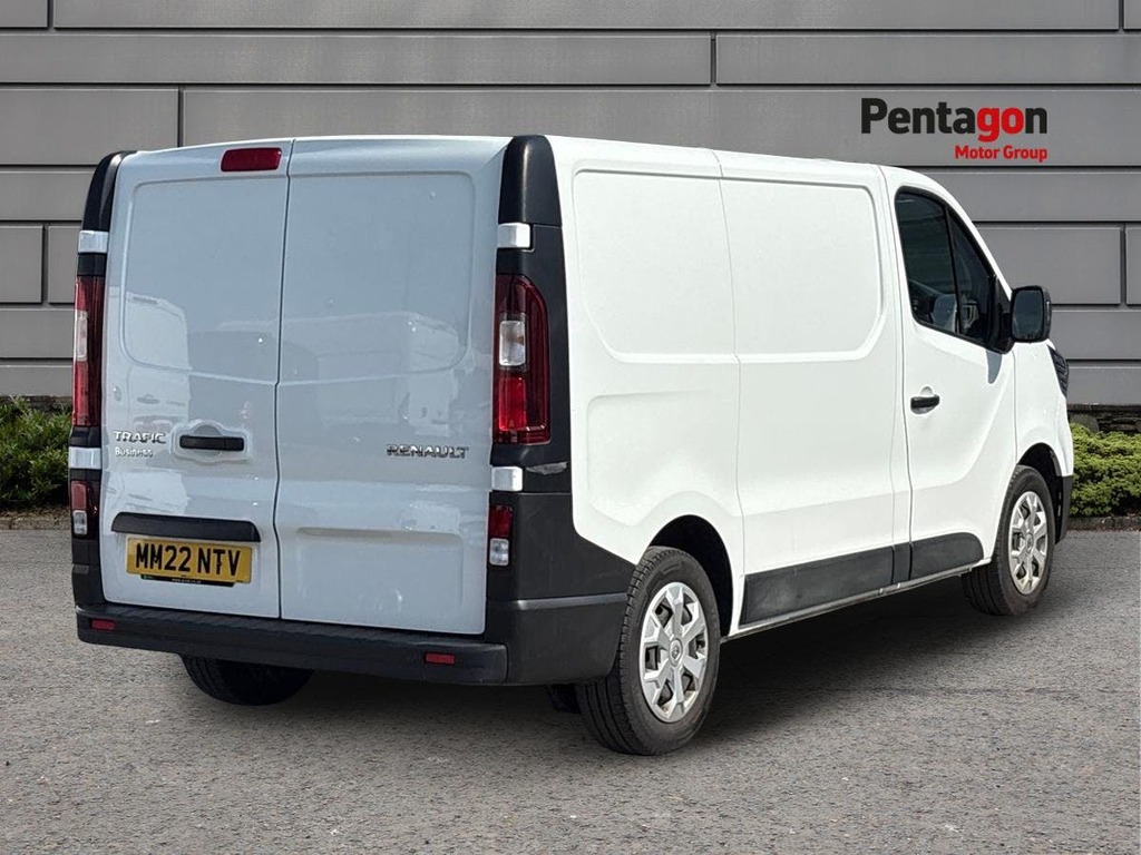 Renault Trafic 2.0 Dci Blue Sl28 Business Panel Van Ma MM22NTV White #4