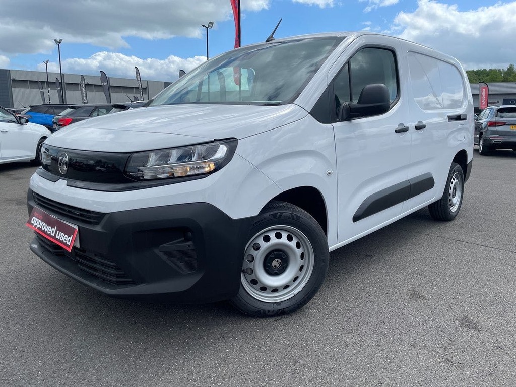 Vauxhall Combo 1.5 Turbo D 100Ps Prime H1 Van White #30