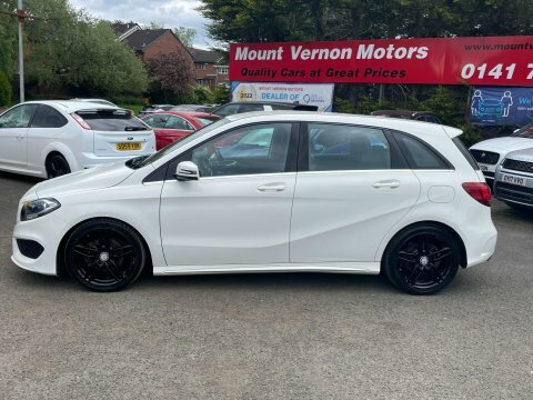 Mercedes-Benz B Class 1.5 B180d Amg White #3